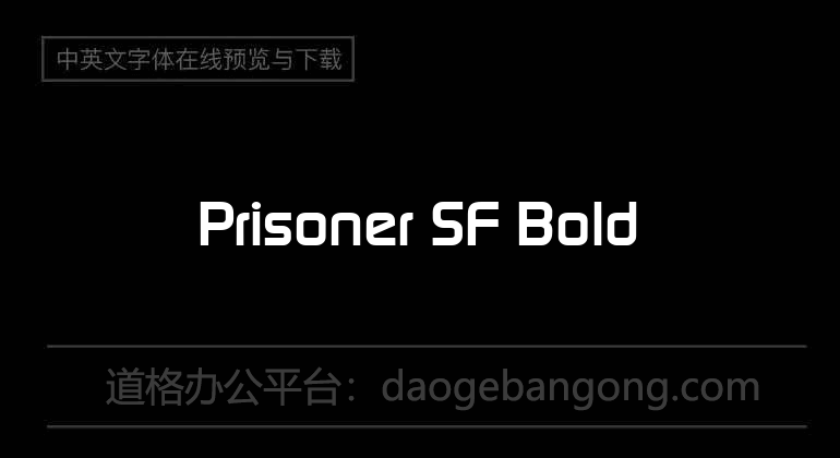 Prisoner SF Bold