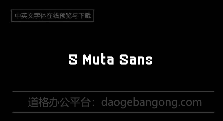 5 Muta Sans