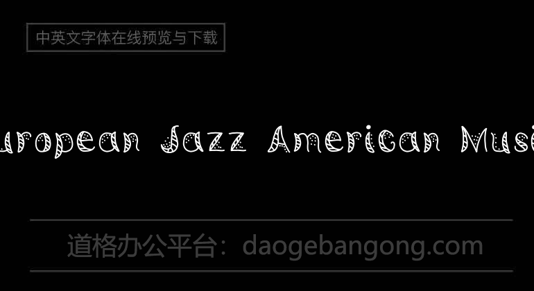 European Jazz American Music