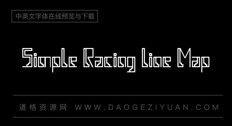 Simple Racing Line Map