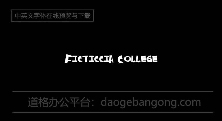 Ficticcia College