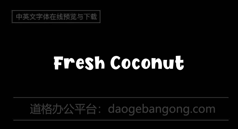 Fresh Coconut