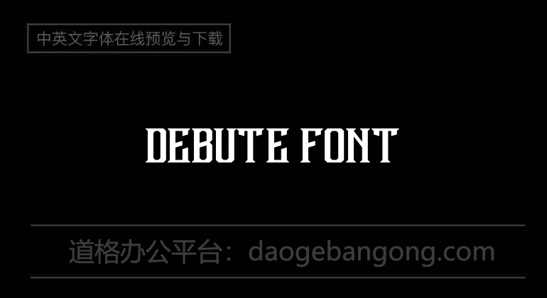 Debut Font