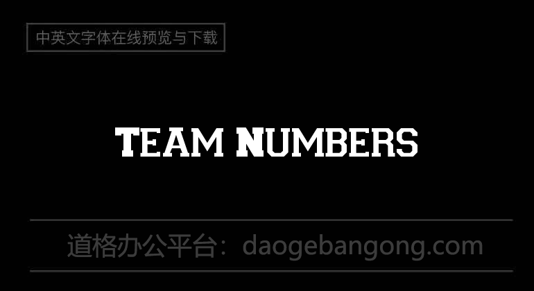 Team Numbers