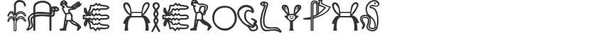 Fake Hieroglyphs