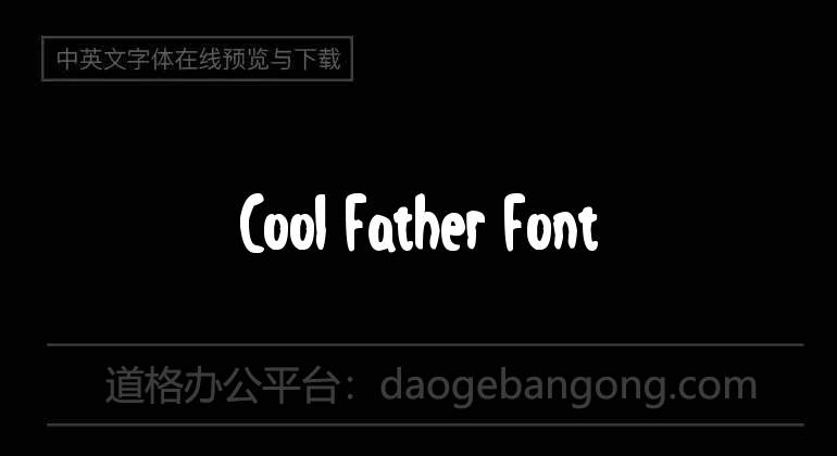 Cool Father Font