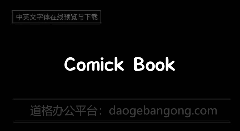 Comick Book