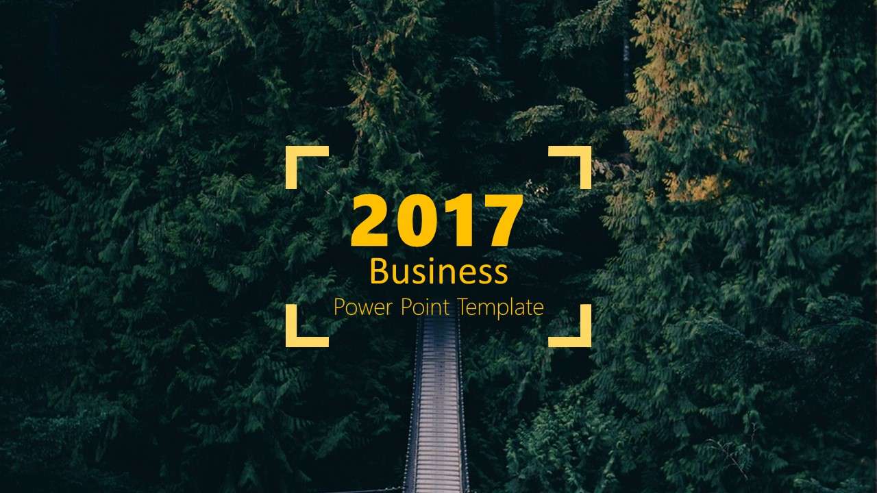 Simple business work general PPT template