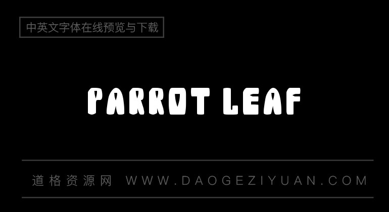 Parrot Leaf