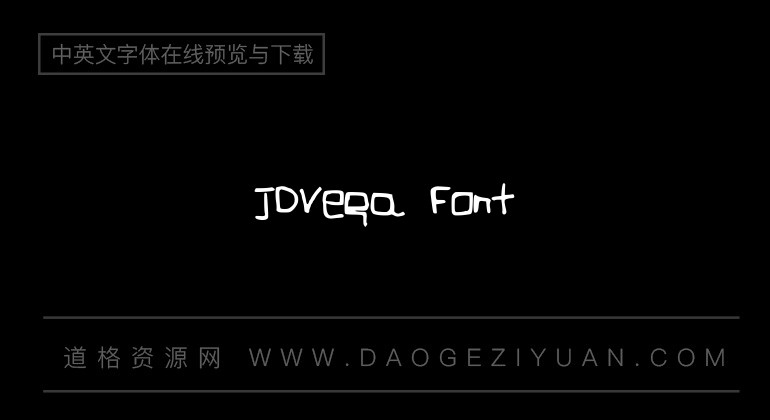 JDVega Font