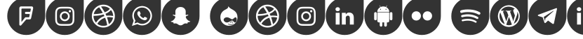 Icons Social Media 12
