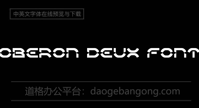 Oberon Deux Font