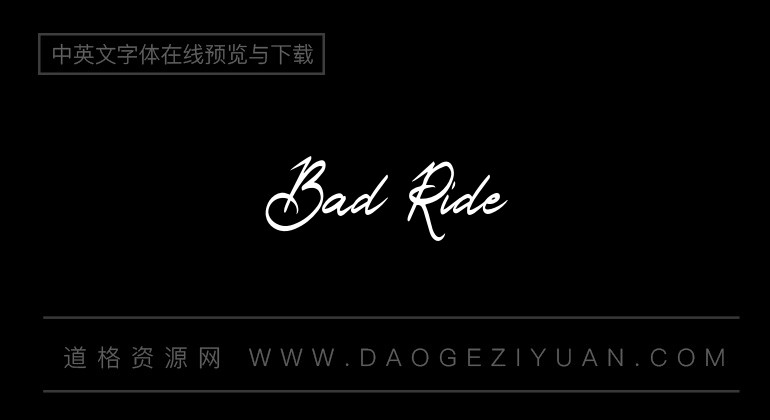 Bad Ride