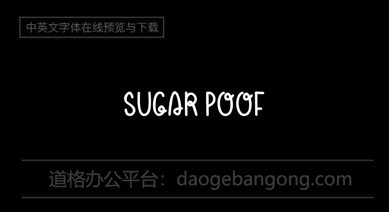 Sugar Poof