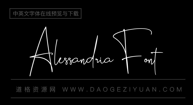 Alessandria Font