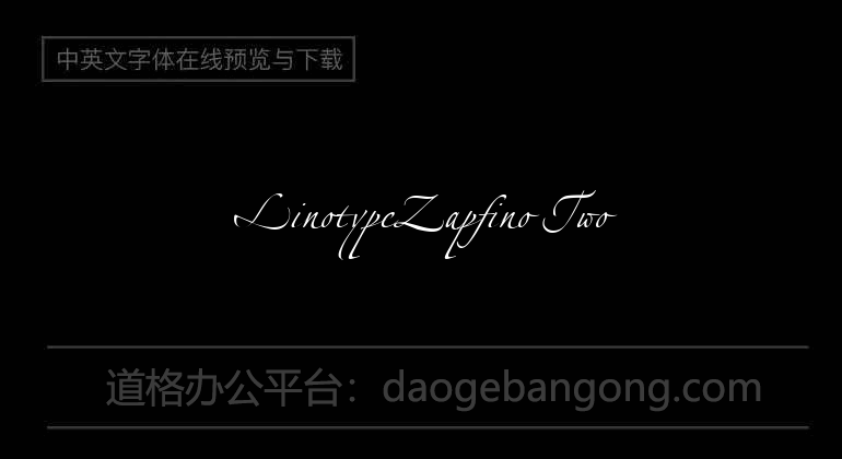 LinotypeZapfino Two