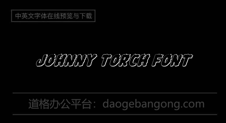Johnny Torch Font