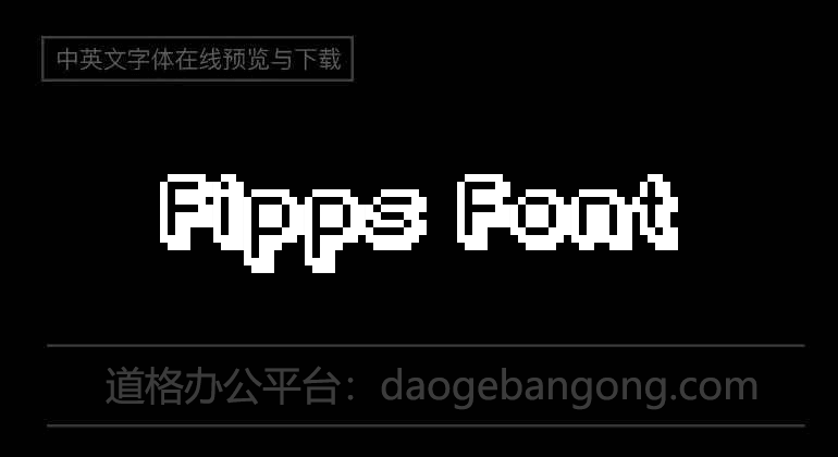 Fipps Font