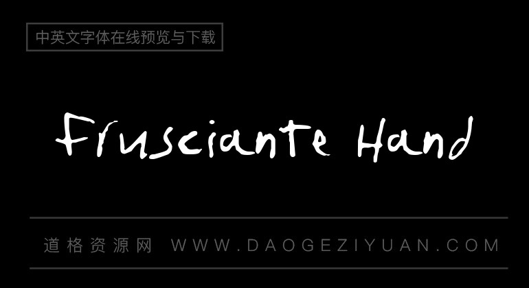 Frusciante Hand