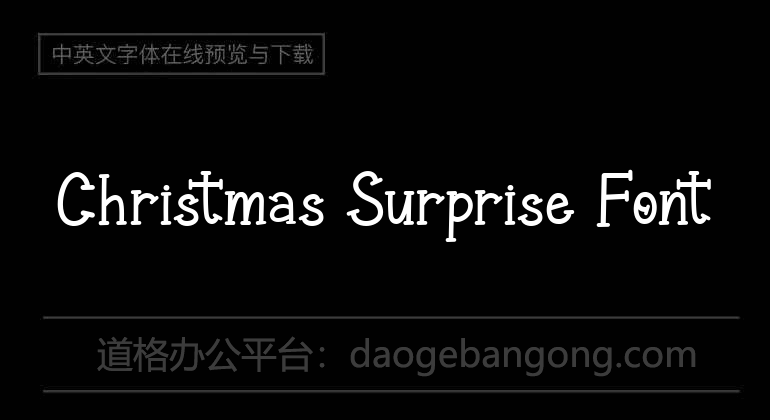 Christmas Surprise Font