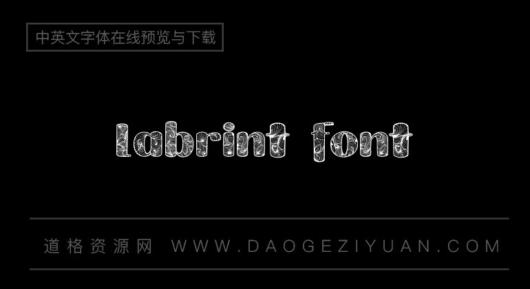 Labrint Font