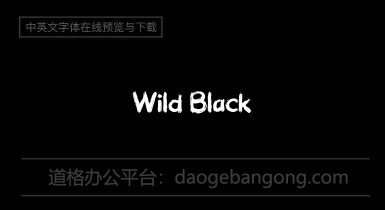 Wild Black