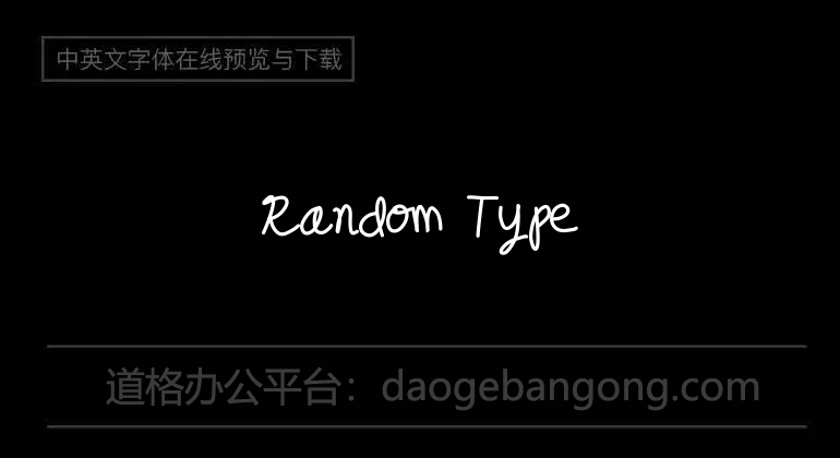 Random Type