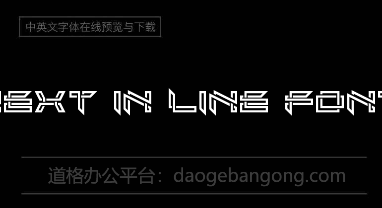 Next In Line Font