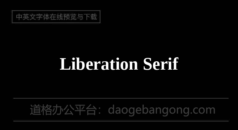 Liberation Serif