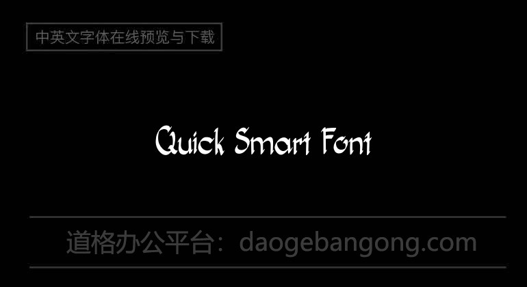 Quick Smart Font