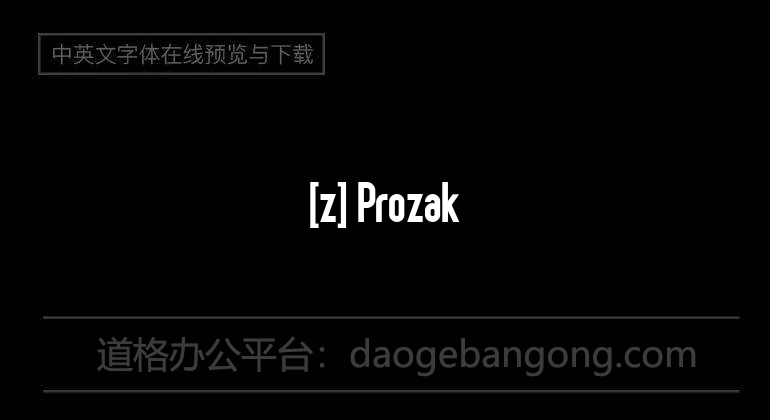 [z] Prozak