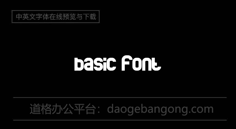 basic Font