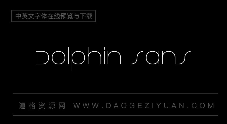 Dolphin Sans