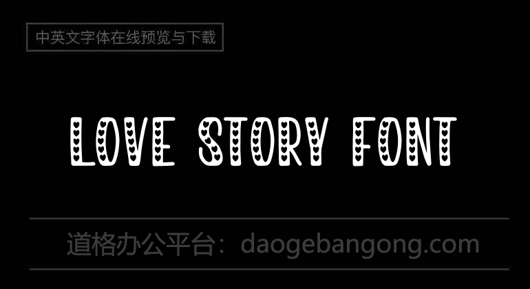 love story Font