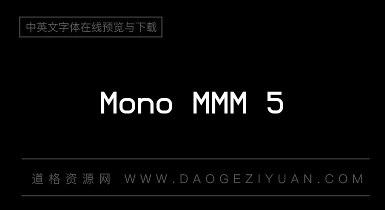 Mono MMM 5
