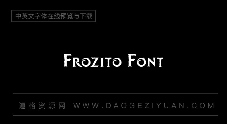 Frozito Font