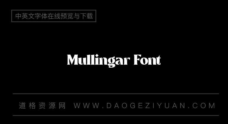 Mullingar Font