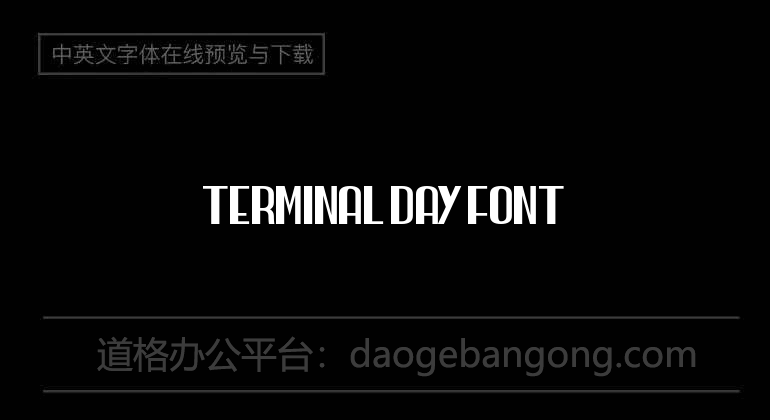 Terminal Day Font