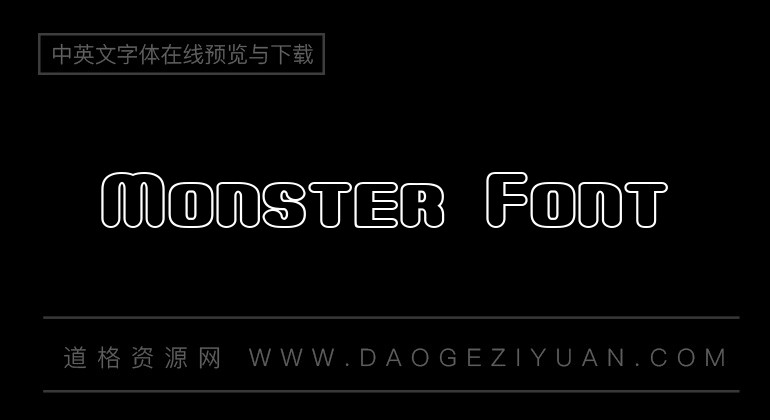 Monster Font