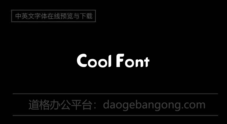 Cool Font