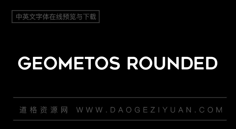 Geometos Rounded