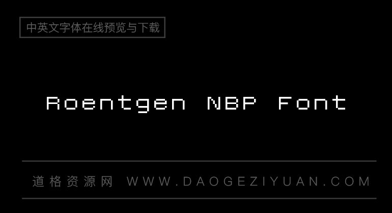 Roentgen NBP Font