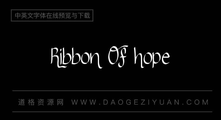 Ribbon Of hope