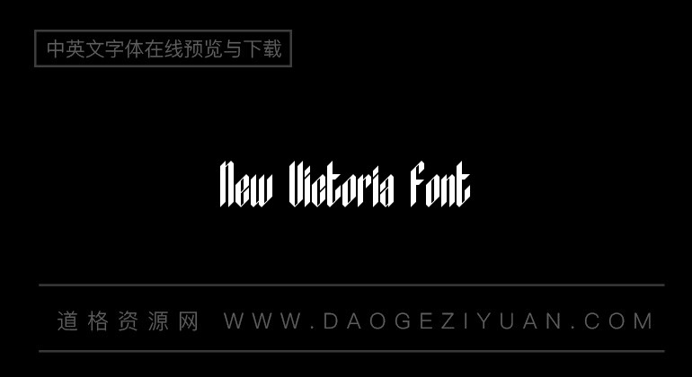 New Victoria Font