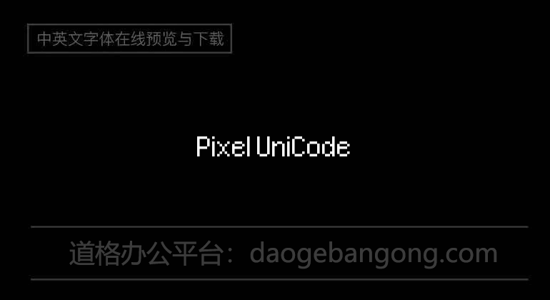 Pixel UniCode