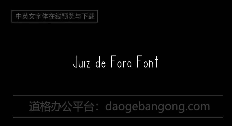 Juiz de Fora Font