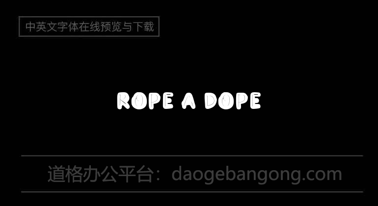 Rope A Dope