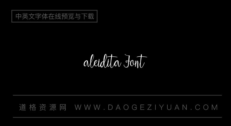aleidita Font