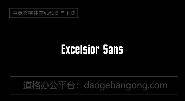 Excelsior Sans