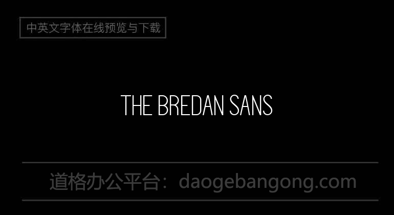 The Bredan Sans